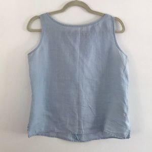 100% linen top